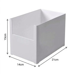 اشتري 7 بوكس تنظيم متعدد الاستخدامات Storage Organizer 15x14x21cm واحصل بـ3 مجاناً Buy 7 Storage Organizer 15x14x21cm Get 3 Free