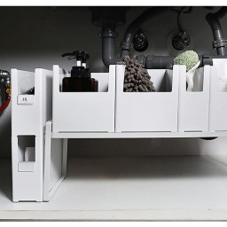 اشتري 7 بوكس تنظيم متعدد الاستخدامات Storage Organizer 15x14x21cm واحصل بـ3 مجاناً Buy 7 Storage Organizer 15x14x21cm Get 3 Free
