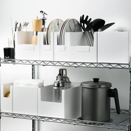 اشتري 7 بوكس تنظيم متعدد الاستخدامات Storage Organizer 15x14x21cm واحصل بـ3 مجاناً Buy 7 Storage Organizer 15x14x21cm Get 3 Free