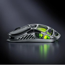 ماوس ألعاب جرافا ستار GraVaStar Mercury M1 Pro بـ 5 أزرار ثلاثي الوضع – فضي GraVaStar Mercury M1 Pro Gaming Mouse - 5 Buttons - Tri Mode - Silver