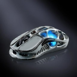 ماوس ألعاب جرافا ستار GraVaStar Mercury M1 Pro بـ 5 أزرار ثلاثي الوضع – فضي GraVaStar Mercury M1 Pro Gaming Mouse - 5 Buttons - Tri Mode - Silver