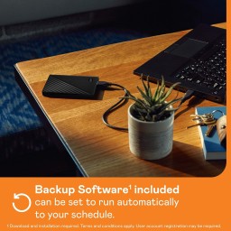 هارد خارجي محمول ماي باسبورت سعة 6TB WD 6TB My Passport, Portable External Hard Drive, Black