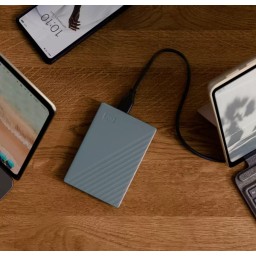 هارد خارجي محمول ماي باسبورت سعة 6TB WD 6TB My Passport, Portable External Hard Drive, Black