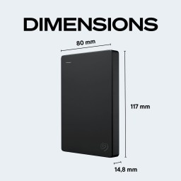 هارد ديسك خارجي Seagate Expansion سعة 1 تيرابايت Seagate Expansion 1TB Portable External Hard Drive