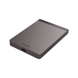 هارد خارجي اس اس دي ليكسر SL200 - بحجم  2 تيرا Lexar 2TB SL200 Portable SSD, Read/Write Speeds of up to 550/400 MB/s, USB-C