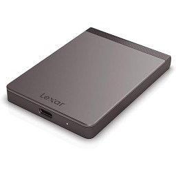 هارد خارجي اس اس دي ليكسر SL200 - بحجم  2 تيرا Lexar 2TB SL200 Portable SSD, Read/Write Speeds of up to 550/400 MB/s, USB-C