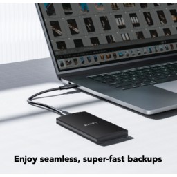هارد خارجي ليكسر SL300 محمول USB 3.2 Type-C سعة 1 تيرة Lexar SL300 1TB External Portable SSD Hard Drive USB 3.2 Type-C