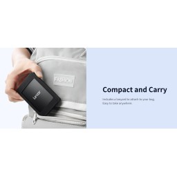 هارد اس اس دي خارجي ليكسار SL500 بسعة 2 تيرابايت وسرعة 2000 ميجابايت/ثانية Lexar 2TB SL500 External SSD, 2000MB/s Read, USB 3.2 Gen 2x2, Slim