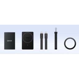 هارد اس اس دي خارجي ليكسار SL500 بسعة 2 تيرابايت وسرعة 2000 ميجابايت/ثانية Lexar 2TB SL500 External SSD, 2000MB/s Read, USB 3.2 Gen 2x2, Slim
