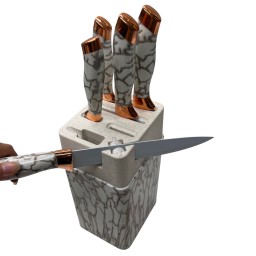 طقم سكاكين مطبخ موديل Z-406 Kitchen Knife Set Z-406