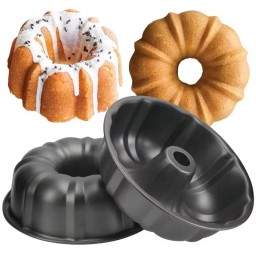 طقم قوالب خبز وكيك 3 قطع 3-Piece Baking and Cake Mold Set