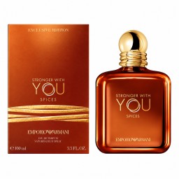 إمبوريو أرماني سترونغر ويذ يو سبايسز – أو دو بارفيم – للرجال Emporio Armani Stronger With You Spices – Eau de Parfum – For Men