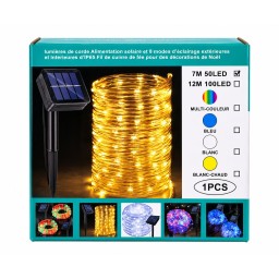 إنارة سلكية شمسية Solar String Lights