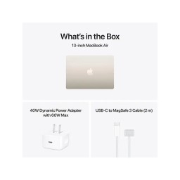 أبل ماك بوك أير 15.3 إنش M5 (سعة 512 جيجابايت / ذاكرة 16 جيجابايت) Apple MacBook Air 15.3-inch M5 (16GB RAM / 512GB SSD)