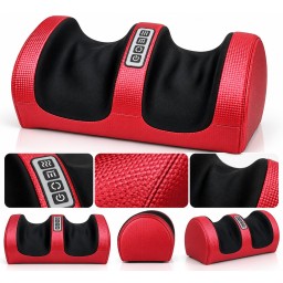جهاز مساج القدم والساق الكهربائي المتطور مع حرارة وبكرات تدليك Advanced Electric Foot & Leg Massager with Heat and Roller Massage