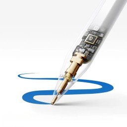 تكبير  قلم Baseus للكتابة السلسة لجهاز PS3 Pro، يعمل باللمس بزاوية 360 درجة، مع شحن سلكي  قلم Baseus للكتابة السلسة لجهاز PS Baseus Smooth Writing Pen for PS3 Pro, 360° Touchscreen, with Wired Charging