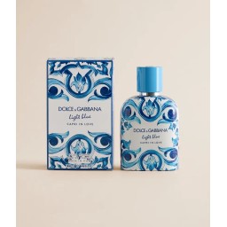 عطر لايت بلو كابري إن لوف بور أوم من دولتشي آند غابانا للرجال 100 مل Dolce & Gabbana Light Blue Capri In Love Pour Homme Eau de Parfum with Fig & Patcuhouli 100 ML