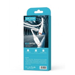 كيبل شحن سريع ونقل بيانات مايكرو USB من ماركة ZIRUIMAX بطول 1 متر - متين ومقاوم للقطع ZIRUIMAX Super Quick Charge Micro USB Cable 1M - High Speed Transmission & Ultra Durable Design