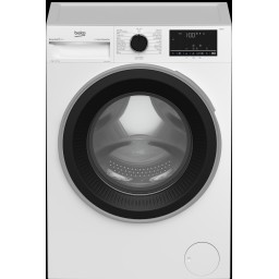 غسالة بيكو جانبي 8 كيلو ابيض Beko 8kg White Front-Load Washing Machine