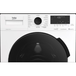 غسالة بيكو جانبي  12 كيلو ابيض Beko 12kg Front-Load Washing Machine - White