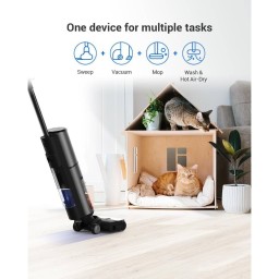مكنسة كهربائية EZVIZ RH2 لاسلكية لغسيل الأرضيات رطب وجاف EZVIZ RH2 Smart Home Cordless Wet & Dry Floor Washer Vacuum Cleaner