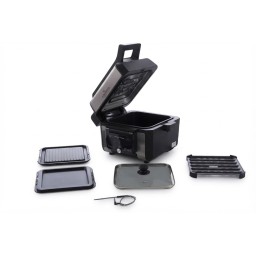 قلاية وشوايه  متعدد الوظائف 4 في 1 امبليوم Emblème موديل EM NKG2 Emblème 4-in-1 Multi-Function Air Fryer and Grill, Model EM NKG2