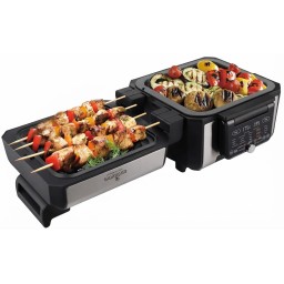 قلاية وشوايه  متعدد الوظائف 4 في 1 امبليوم Emblème موديل EM NKG2 Emblème 4-in-1 Multi-Function Air Fryer and Grill, Model EM NKG2
