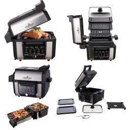 قلاية وشوايه  متعدد الوظائف 4 في 1 امبليوم Emblème موديل EM NKG2 Emblème 4-in-1 Multi-Function Air Fryer and Grill, Model EM NKG2