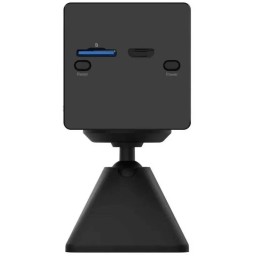 مجموعة كاميرا EZVIZ CB2 الذكية للمنزل المزودة ببطارية وشبكة Wi-Fi و4G مع شريك الطاقة - أسود EZVIZ CB2 4G Wi-Fi Smart Home Battery Camera & Power Partner Kit - Black