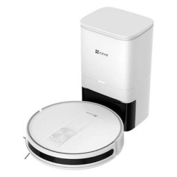 مكنسة روبوتية EZVIZ RC3 Plus مزودة بقاعدة تفريغ تلقائي EZVIZ RC3 Plus Robot Vacuum with Auto-Empty Dock