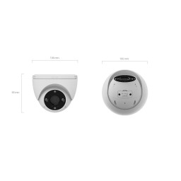 كاميرا المراقبة المنزلية الذكية EZVIZ H4 2K التي تعمل عبر شبكة Wi-Fi EZVIZ H4 2K Smart Home Wi-Fi Security Camera