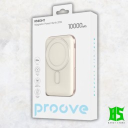باور بانك مغناطيسي بروف نايت 10000 مللي أمبير بقوة 20 واط Proove Knight Magnetic Power Bank 20W 10000mAh