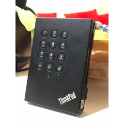 محرك اقراص ثابتة ثينك باد USb 3.0 محمول امن سعة 2 تيرابايت من لينوفو Lenovo Thinkpad USb 3.0 Portable Secure 2 Tb Hard Drive
