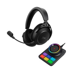 سماعة HyperX Cloud Alpha II لاسلكية للألعاب – أسود 2.4GHz (جديد) HyperX Cloud Alpha II Wireless Gaming Headset – Black 2.4GHz (New)