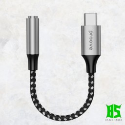 محول صوت بروف ساوند ميش من تايب سي إلى 3.5 ملم Proove SoundMesh Type-C to 3.5mm AUX Adapter