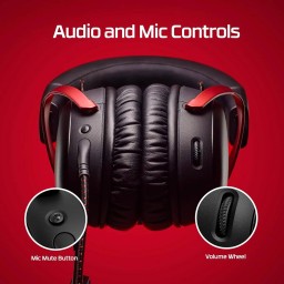 سماعة HyperX Cloud III سلكية للألعاب – أحمر (جديد) HyperX Cloud III Wired Gaming Headset – Red (New)