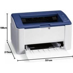 طابعة زيروكس 3020 أسود وابيض Printer Xerox 3020 Black Laser