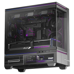 كيس Thermalright M-ATX TL-M10 VISION - Black Thermalright M-ATX TL-M10 VISION - Black