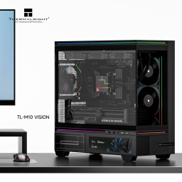 كيس Thermalright M-ATX TL-M10 VISION - Black Thermalright M-ATX TL-M10 VISION - Black