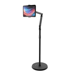 ستاند أرضي للموبايل والتابليت بوردو قابل للتعديل من 45 سم إلى 1.65 متر Porodo Adjustable Phone & Tablet Floor Stand (45cm to 1.65m)