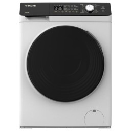 غسالة هيتاشي فتحة امامية - 8 كغم - 1400 دورة بالدقيقة BD-802HVOW - ابيض washing machine Hitachi 8KG White