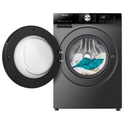 غسالة هايسنس فتحة امامية - 9 كغم - 1400 دورة بالدقيقة - WF3S9043BT - رمادي Washing Machine Hisense 9KG