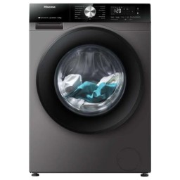 غسالة هايسنس فتحة امامية - 12 كغم - 1400 دورة بالدقيقة - WF3S1243BT - رمادي Washing Machine Hisense 12Kg 1400Rbm