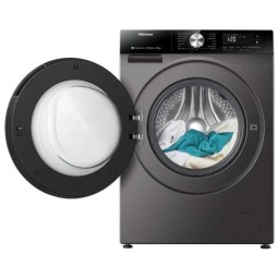 غسالة هايسنس فتحة امامية - 12 كغم - 1400 دورة بالدقيقة - WF3S1243BT - رمادي Washing Machine Hisense 12Kg 1400Rbm