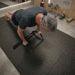 جهاز عقلة وبوش اب لتدريب الجزء العلوي من الجسم Multi-Grip Doorway Pull-Up and Push-Up Bar
