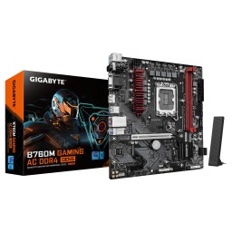 لوحة أم جيجابايت B760M Gaming AC بمعيار DDR4 GIGABYTE B760M Gaming AC DDR4 Motherboard