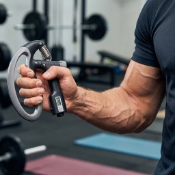 قبضة تمارين اليد والساعد الرقمية Smart Hand Dynamometer & Forearm Trainer