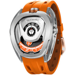 ساعة رجالية تسار بومبا تي بي أوتوماتيك مقاس ٤٤ مم Mens Interchangeable Automatic Watch 44mm 10ATM