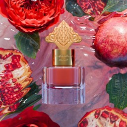 ابراق مخمرية مسك عبق الرمان IBRAQ Perfume Oil for Hair POMEGRANATE MUSK