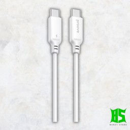 كابل بروف أمب لايت من تايب سي إلى تايب سي بقوة 60 واط وطول 1 متر Proove Amp Lite Type-C to Type-C 60W 1m Cable